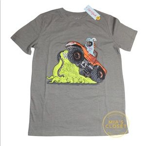 NWT Cat & Jack Monster Truck Shirt